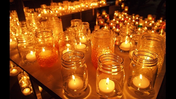 冬のキャンドルライト・茶屋町