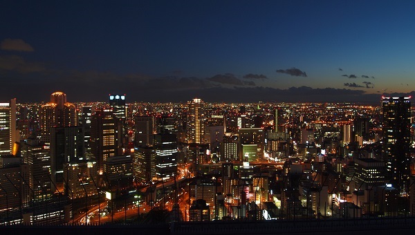 梅田スカイビル屋上より（２）