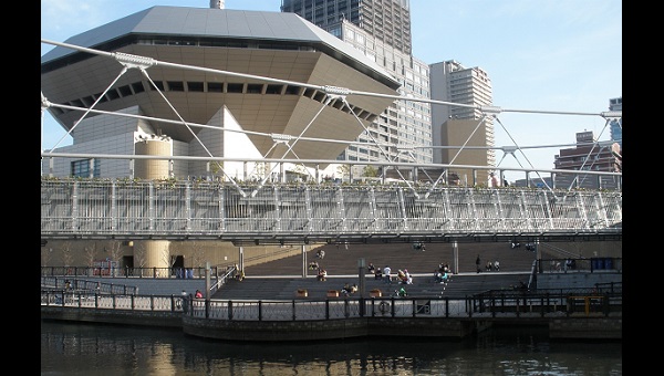難波ハッチと浮き庭橋