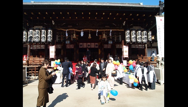 大阪天満宮の七五三
