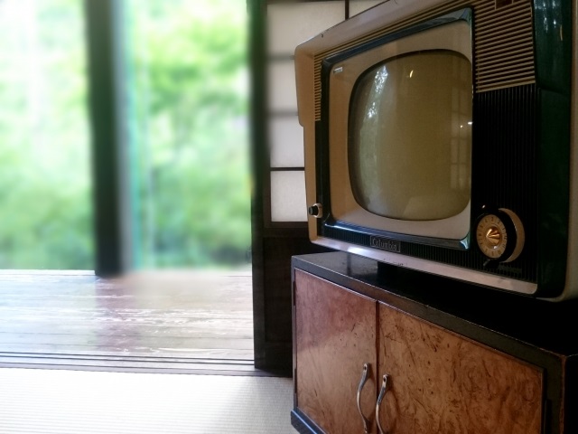 昔のテレビ