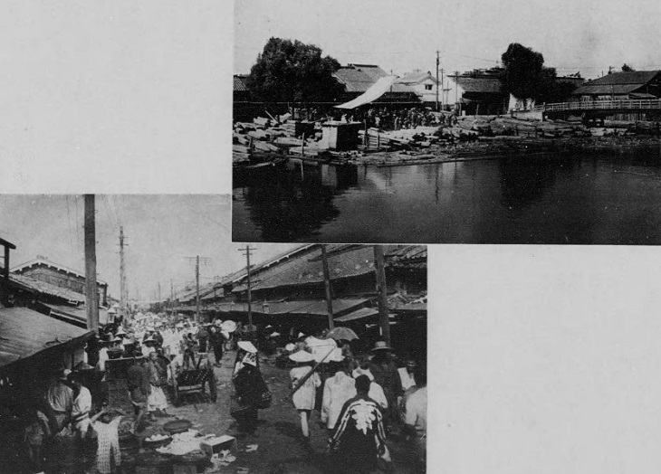 西長堀材木糶・天満青物市場