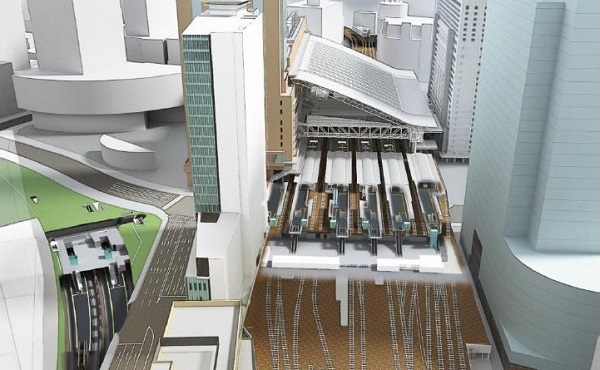 大阪駅西側・新改札口開業