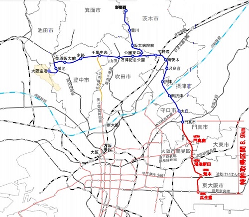 大阪モノレール延伸
