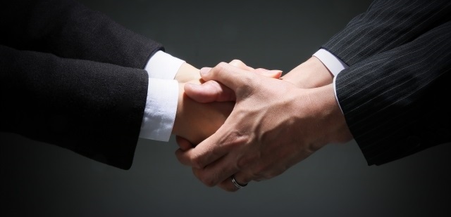 握手