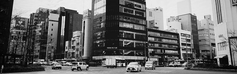 福岡天神中央交差点