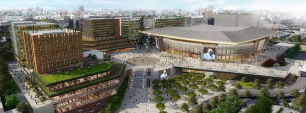 万博公園駅前アリーナ