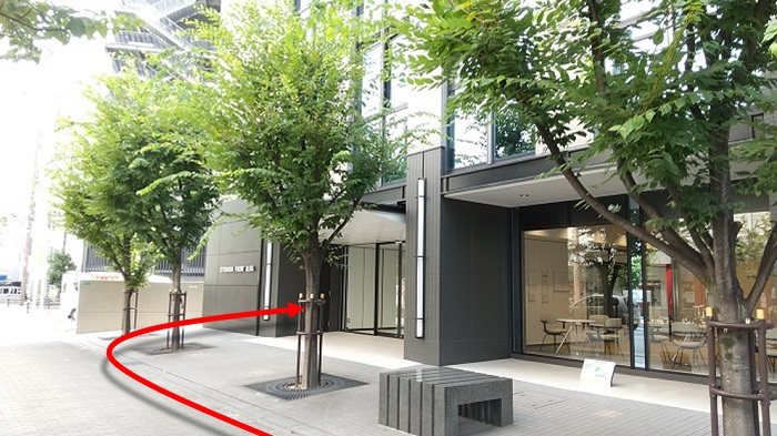 JR東西線『大阪城北詰駅』から、京橋フロントビルへの道順